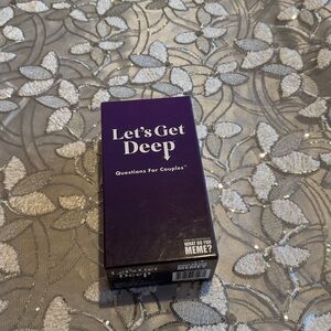 Let's Get Deep Card Game for Couples